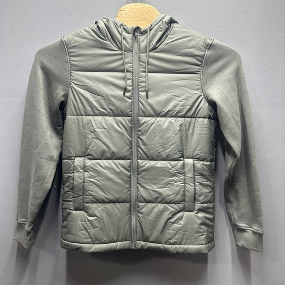tentree Other - Tentree Men's Cloud Shell Hybrid Hoodie Mineral Green Small NWT Insulated Jacket